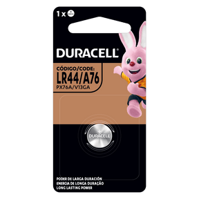 Pila Duracell  de botón LR44