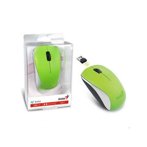 Mouse Genius  inalámbrico verde NX-7000