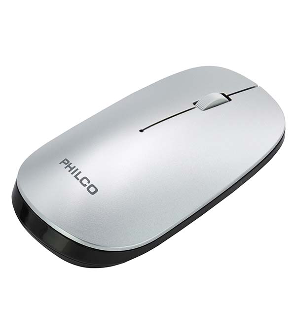 Mouse Philco inalámbrico plateado 29PRR7305G