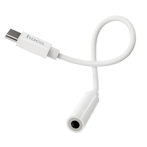 Adaptador Hoco LS30 convertidor  audio Usb-C a Jack 3,5mm