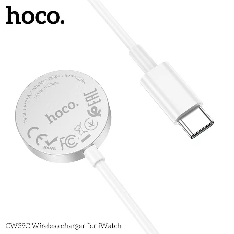 Cargador inalámbrico Apple Watch Hoco CW39C