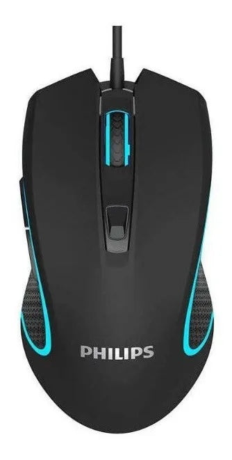 Mouse Gamer Philips Momentum SPK9413 6 botones