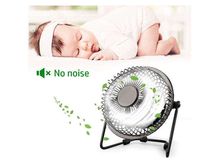 Ventilador Mini Fan para escritorio USB