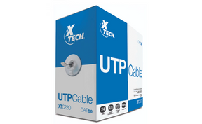 Cable Xtech  Utp RJ45 CAT5E  305M gris