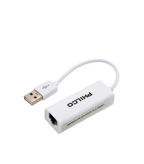 Adaptador Philco R0081 USB 2.0 A cable de Red