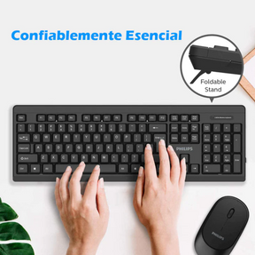 Kit Teclado + Mouse Inalámbrico Philips C324