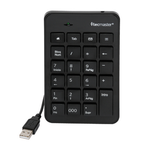 Teclado numérico Tecmaster con cable USB