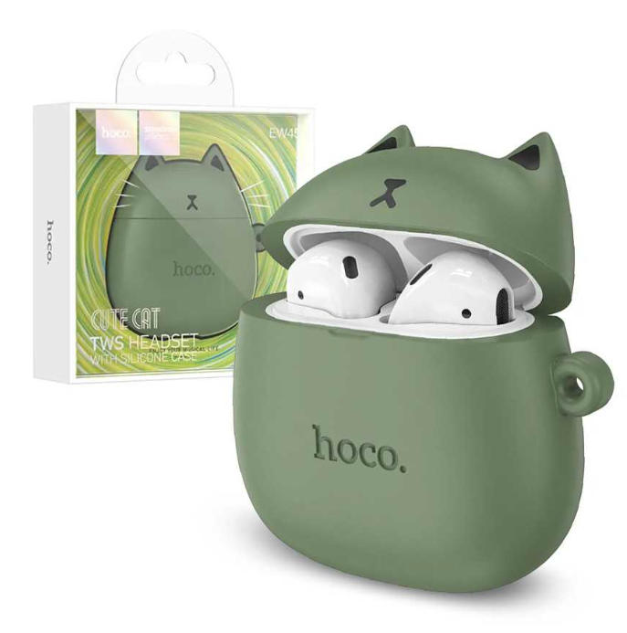 Audífono Hoco EW45  IN-EAR con funda de gato