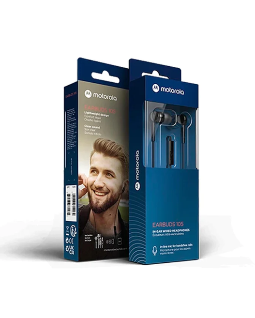 Audífono Motorola Earbuds 105 manos libres