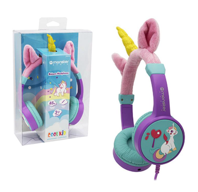 Audífonos para niños Monster Audio Cool Kid 3.5mm On-ear