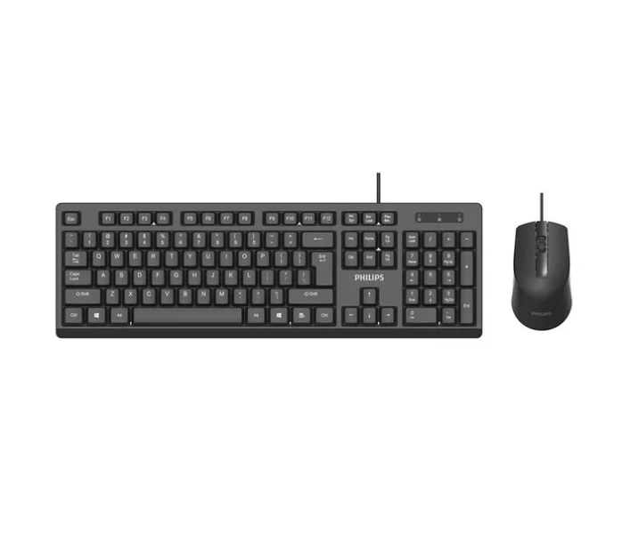 Kit  Teclado y  Mouse Alámbrico Philips SPT6234 1000 DPI