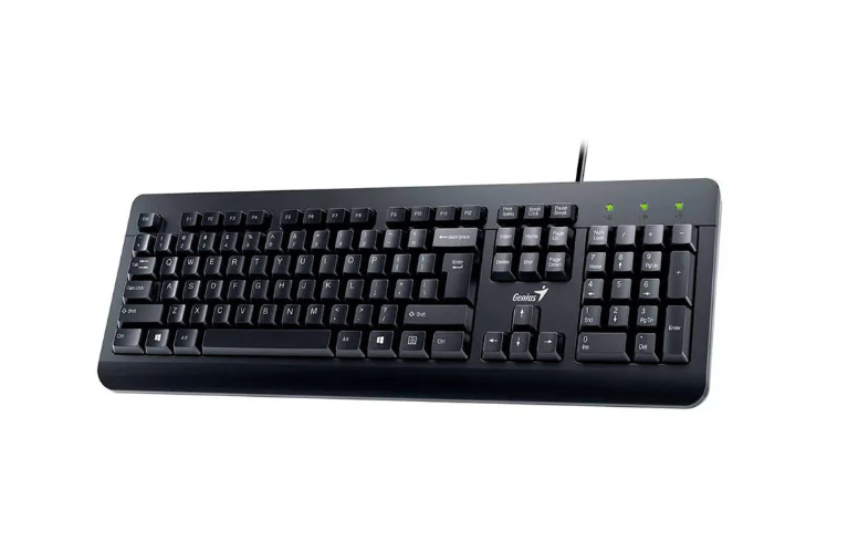 Kit de teclado + mouse alámbrico Genius KM-160