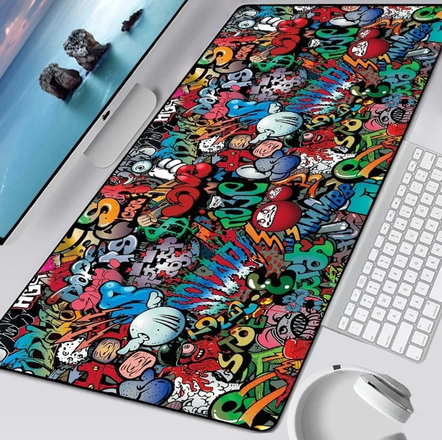 Mousepad Dblue Grafiti 900 X 400 X 2MM