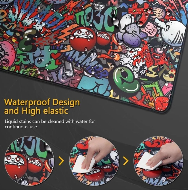 Mousepad Dblue Grafiti 900 X 400 X 2MM