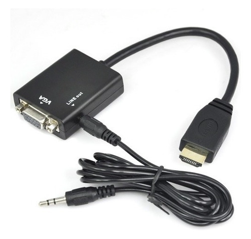 Ulink Conversor de Hdmi a Vga + Audio Portable UL-CV3500