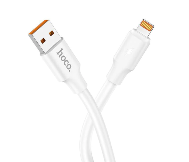 Cable Hoco DU17 USB a Lightning 3.0A 6mm