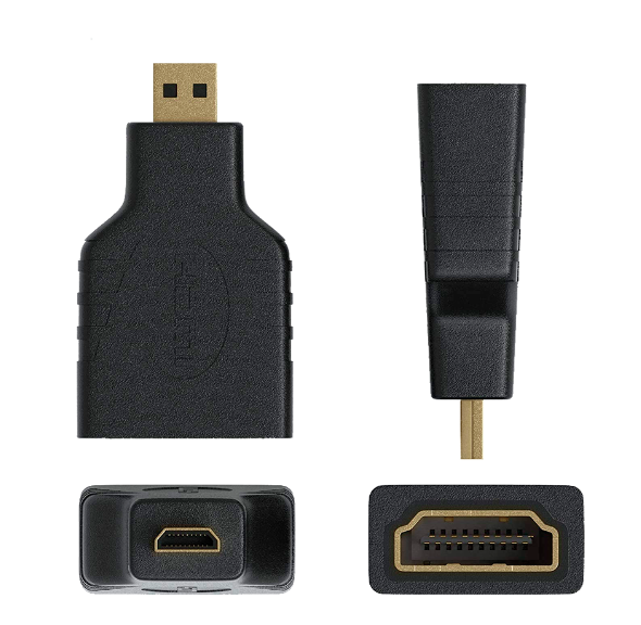 Adaptador Ulink Micro HDMI macho a HDMI hembra