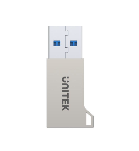 Adaptador Unitek USB-C hembra a USB macho 3.1 5Gbps