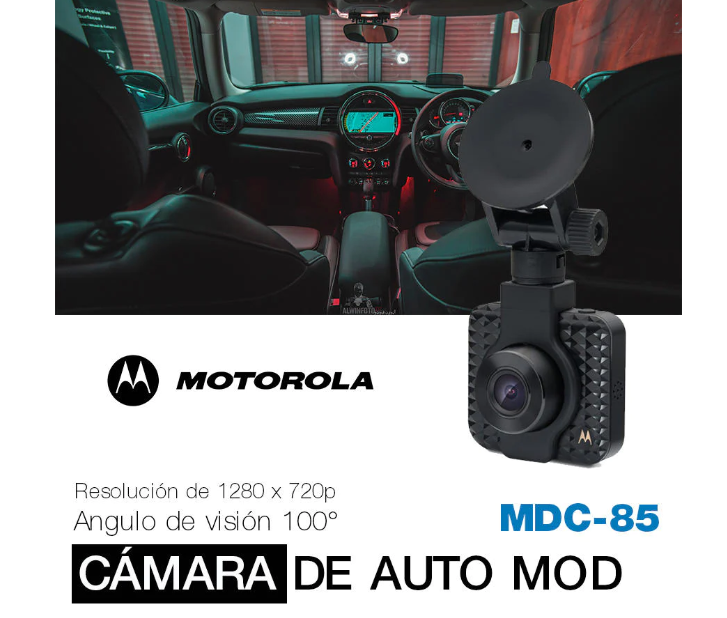 Cámara de auto Motorola MDC-85 HD720