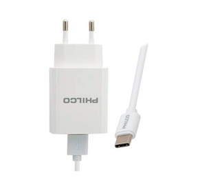 Cargador Philco QC619  rápido 3.0 USB a USB-C