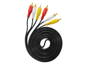 Cable Ultra 3 Plug Rca A 3 Plug Rca 1,80 Mts