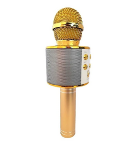 Micrófono karaoke Prosound MK003 dorado