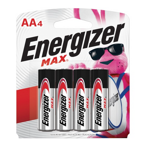 Pila alcalinas Energizer AA 4 unidades