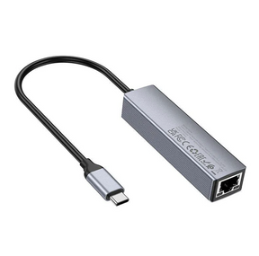 Hub Hoco HB34 4 en 1 USB-C  a RJ45 Gigabit 1000Mbps