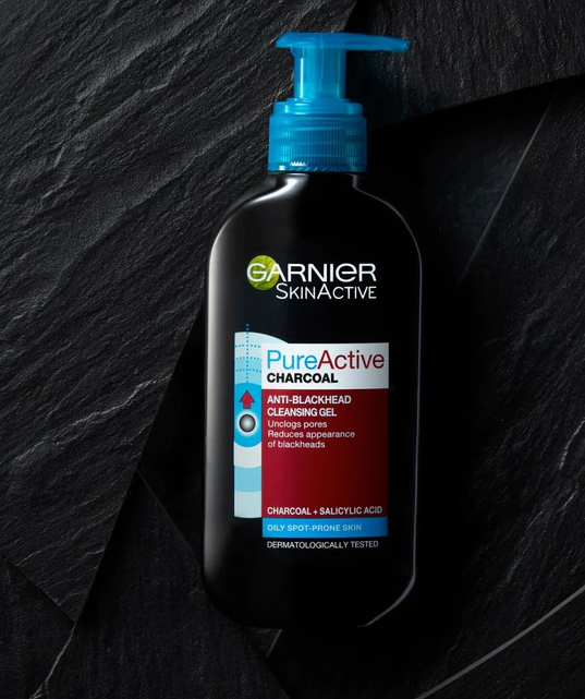 Gel Carbón de Limpieza Pure Active Garnier