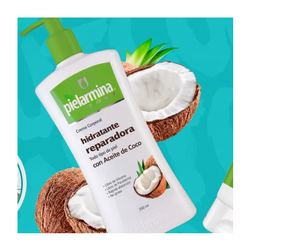 Crema corporal hidratante Pielarmina Con aceite de coco