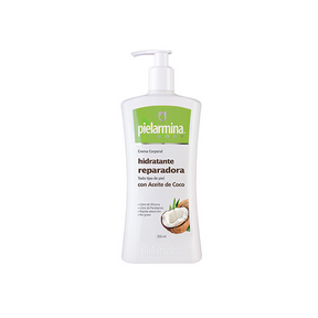 Crema corporal hidratante Pielarmina Con aceite de coco