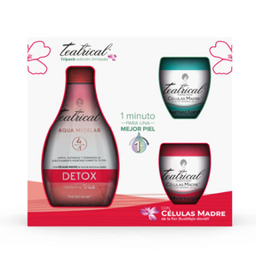 Pack Teatrical Agua Micelar+ Crema Humectante+ Antiarruga