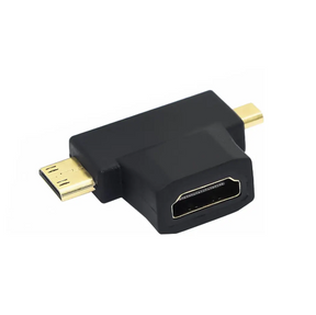 Adaptador Ulink HDMI mini / micro HDMI 1080p macho a HDMI hembra