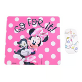 Kit Mouse Inalámbrico + Mouse Pad Minnie rosado