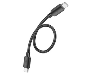 Cable Hoco X96 USB-C a USB-C 60W de 25cm