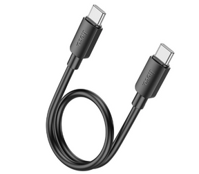 Cable Hoco X96 USB-C a USB-C 60W de 25cm