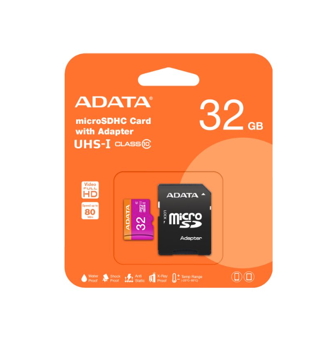 Tarjeta Memoria Sd Adata Ausd 32gb Uhs-i Clase 10