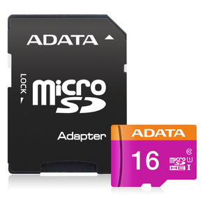 Tarjeta memoria ADATA  microSDHC 16GB  UHS-I clase 10