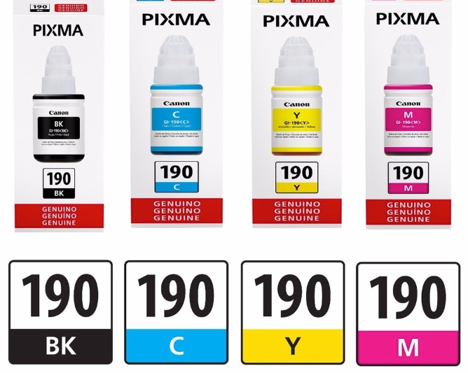 Pack tinta de impresora mMax color Canon Pixma MCB-G190X4