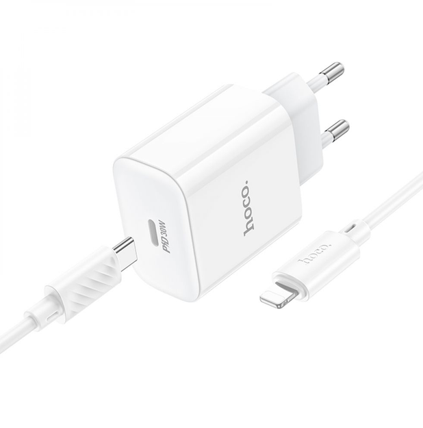 Cargador de pared  Borofone BA81A 20W USB-C  to  LIGHTNING