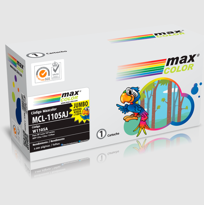 Toner Max Color HP MCL-1105AJ