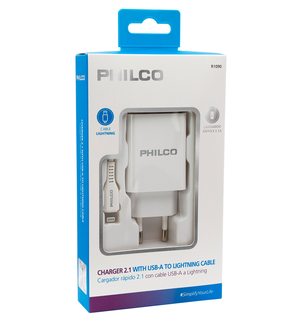 Cargador Philco R1090 USB  a Lightning