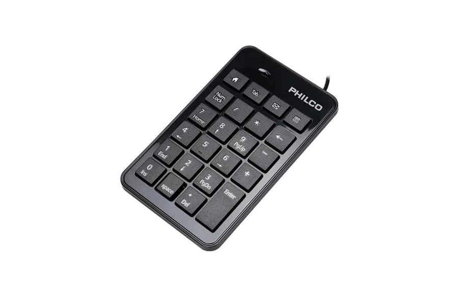 Teclado Numerico Philco K200P USB 23 Teclas