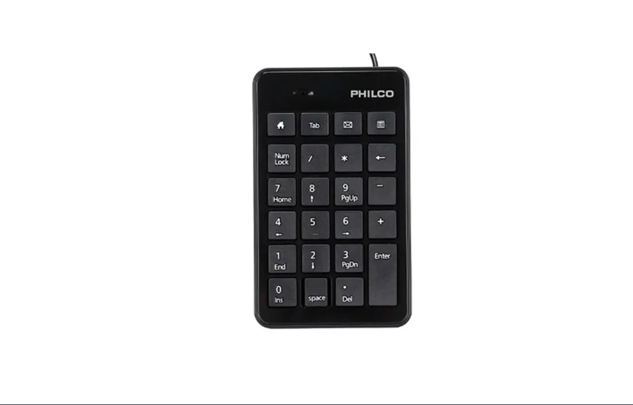 Teclado Numerico Philco K200P USB 23 Teclas