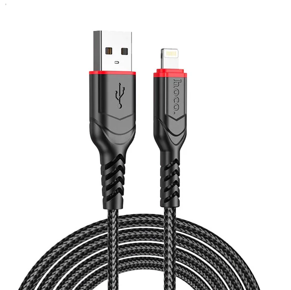 Cable Hoco X59 USB a LIGHTNING 2M  reforzado