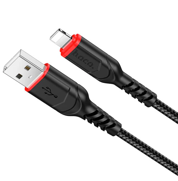 Cable Hoco X59 USB a LIGHTNING 2M  reforzado