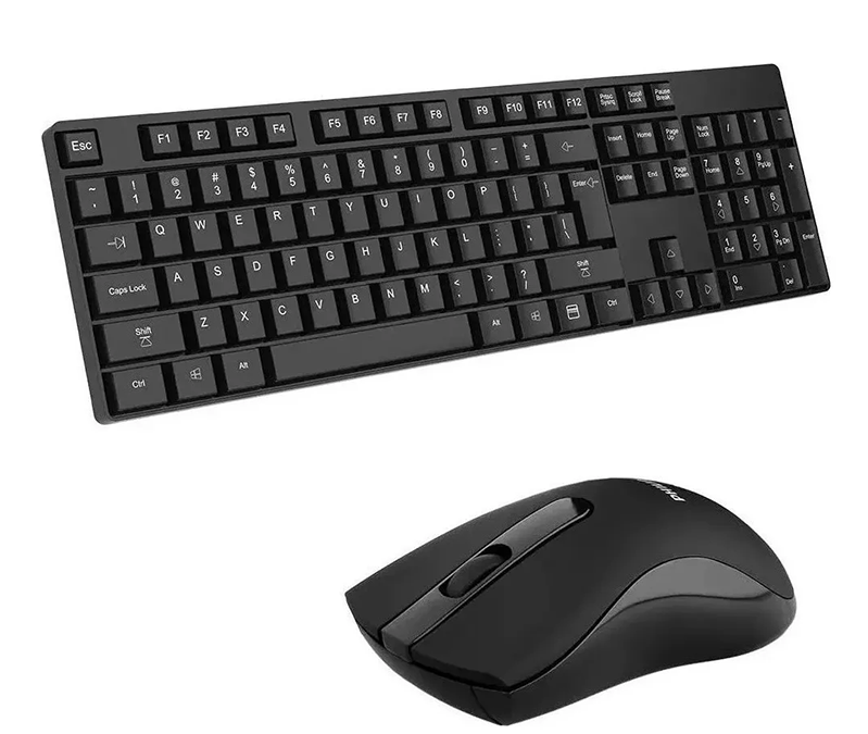 Kit de Teclado y Mouse inalambrico Philips C501