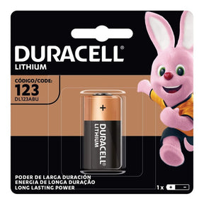 Pila Duracell Ultra de Litio DL123 EL123