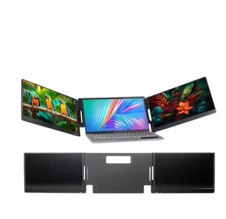 Monitor Doble Pantalla X-90A Lps 14" Para Notebook Y Mackbook