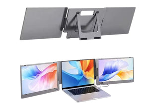 Monitor Doble Pantalla X-90A Lps 14" Para Notebook Y Mackbook